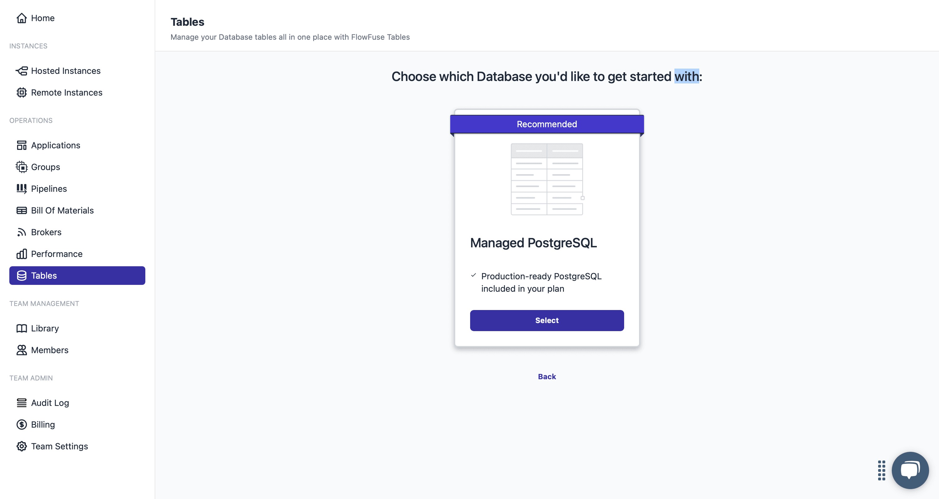 FlowFuse Tables